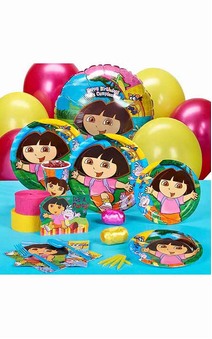 Dora The Explorer 8 Person Party Pack