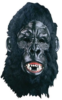 Black Bert Gorilla Mask
