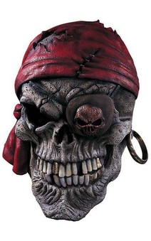 Skull Pirate Halloween Mask