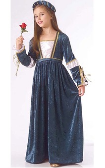 Juliet Renaissance Princess Child Costume