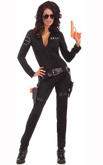 Sexy Woman Of Action Swat Adult Police Costume
