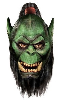 World Of Warcraft Orc Mask with Beard