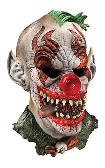 Fonzo Evil Clown Latex Adult Mask