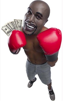 Money Floyd Mayweather Adult Mask