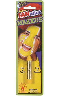 Yellow Sports Fanatics Makeup Stick Face Paint