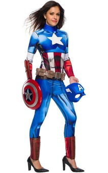 Captain America Marvel Sexy Adult Costume