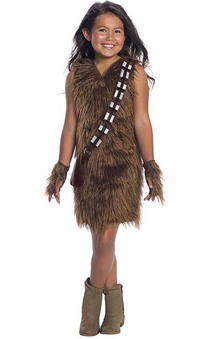 Deluxe Chewbacca Dress Star Wars Child Costume