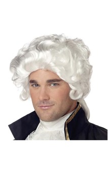 Colonial Man Adult Wig