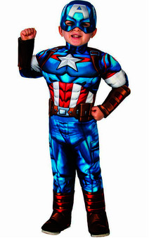 Deluxe Captain America Avengers Toddler Costume