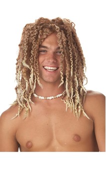 Beach Bum Adult Dreadlock Wig