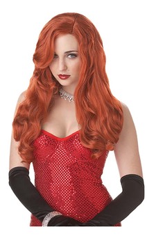 Jessica Rabbit Red Adult Wig