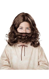 Jesus Wig & Beard Child
