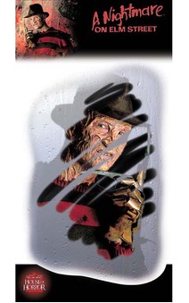 Freddy Krueger Glass Grabber Elm St Decal Decoration