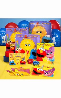 Sesame Street 8 Person Party Pack