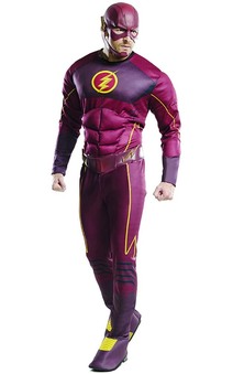 Deluxe Flash Adult Tv Series Costume