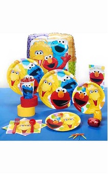 Sesame Street 16 Person Party Pack