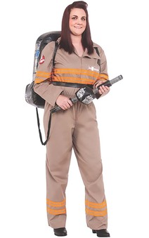 Deluxe Ghostbusters Plus Size Adult Costume