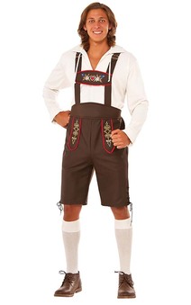 Beer Man Oktoberfest Adult Lederhosen Costume