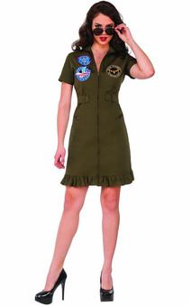Flight School Top Gun Adult Costume
