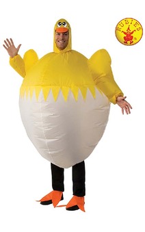 Inflatable Chicken Adult Costume