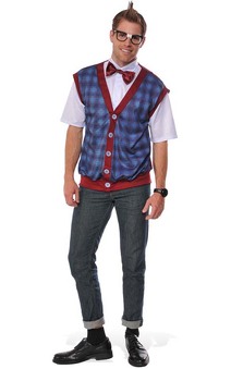 Nerd Male Adult Costume