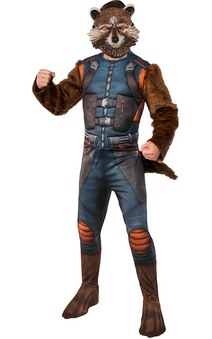 Deluxe Rocket Raccoon Adult Costume