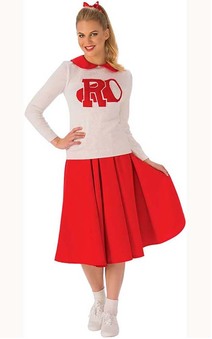 Rydell High Grease Sandy Cheerleader Adult Costume