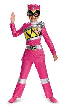 Pink Power Ranger Dino Charge Child Deluxe Costume