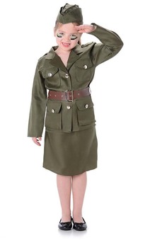 Army Girl Child Costume