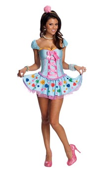 Sweetheart Adult Candy Costume