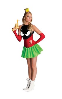 Marvin the Martian Alien Looney Tunes Adult Costume