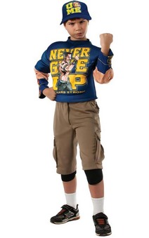John Cena Muscle Wwe Wrestler Child Costume