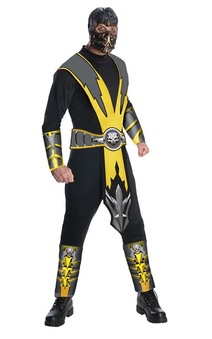 Scorpion Mortal Kombat Adult Costume