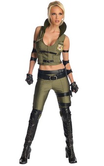 Sonya Blade Mortal Kombat Adult Costume