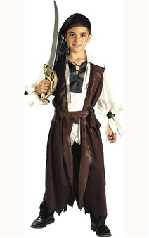 Caribbean Pirate Child Costume