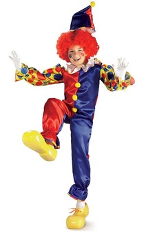 Bubbles the Clown Child Costume
