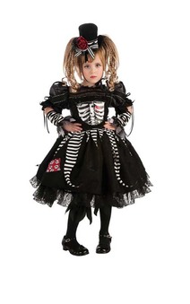 Bones Child Skeleton Child Costume