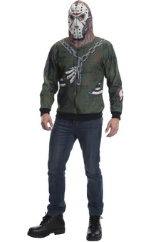 Jason Voorhees Adult Friday The 13th Hoodie