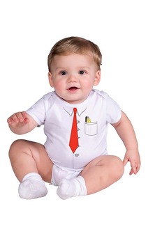 Businessman Onesie Baby Costume