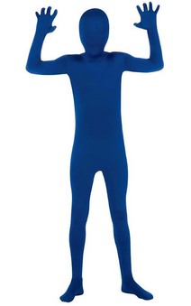 Blue 2nd Skin Suit Child Costume