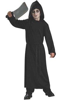 Black Horror Robe Child Costume