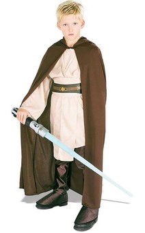 Hooded Jedi Robe Star Wars Child Costume