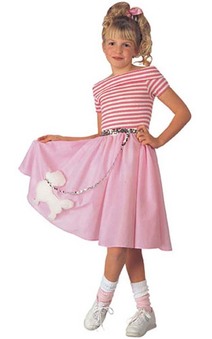 Nifty Fifties 50s Child Poodle Costume