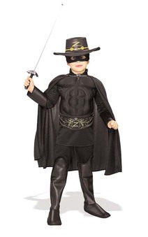 Zorro Deluxe Child Costume