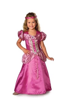 Rapunzel Fairy Tale Pink Princess Child Costume