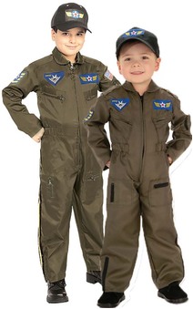 Air Force Figher Pilot RAAF Aviator Child Costume