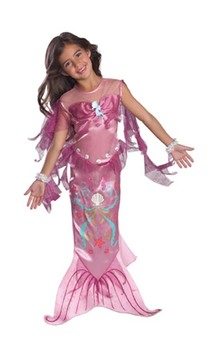 Pink Magical Mermaid Child Toddler Fish Costume
