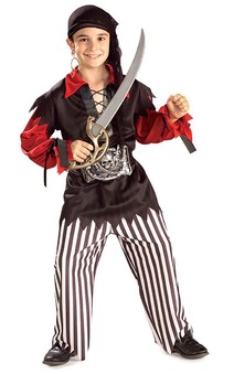 Sea Captain Pirate Child Costume
