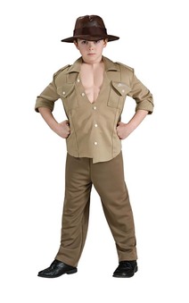 Indiana Jones Deluxe Muscle Chest Child Costume