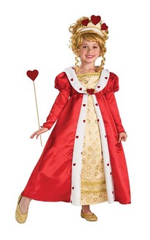 Queen of Hearts Royal Princess Child Costume